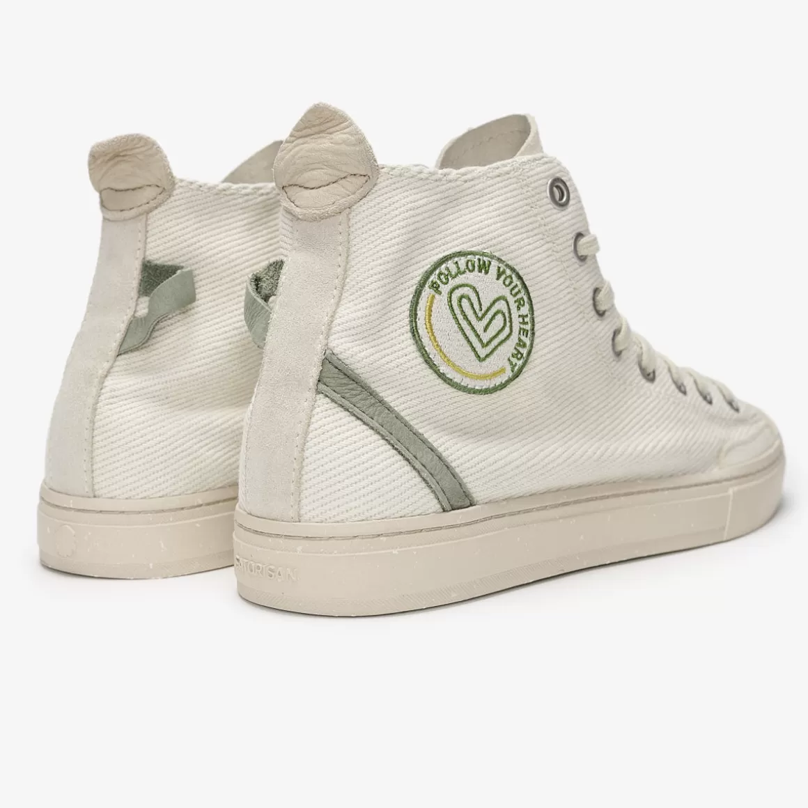 Men Satorisan Trainers-Koto Mid Cotton Vintage